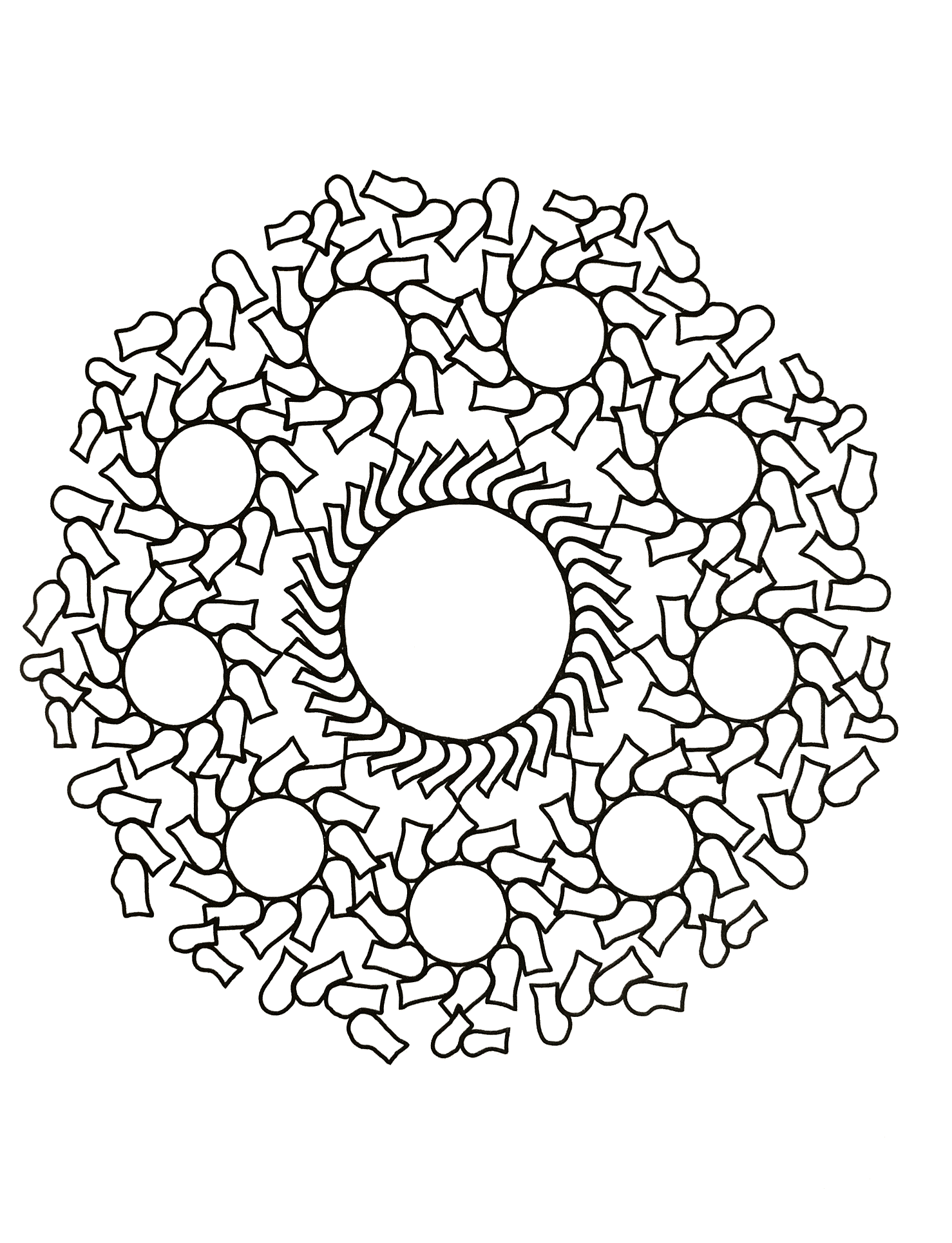 Mandalas to download for free 7 - M&alas Adult Coloring ...