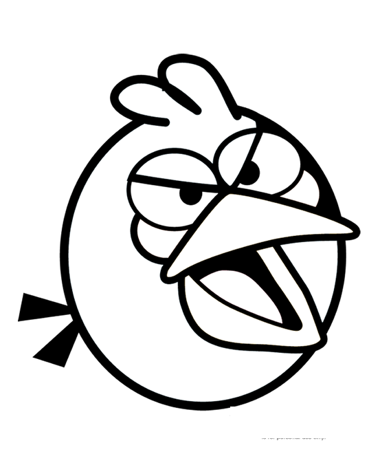 Disegni da colorare di Angry Birds da stampare per bambini. Disegni da colorare di Angry Birds da stampare per bambini.
