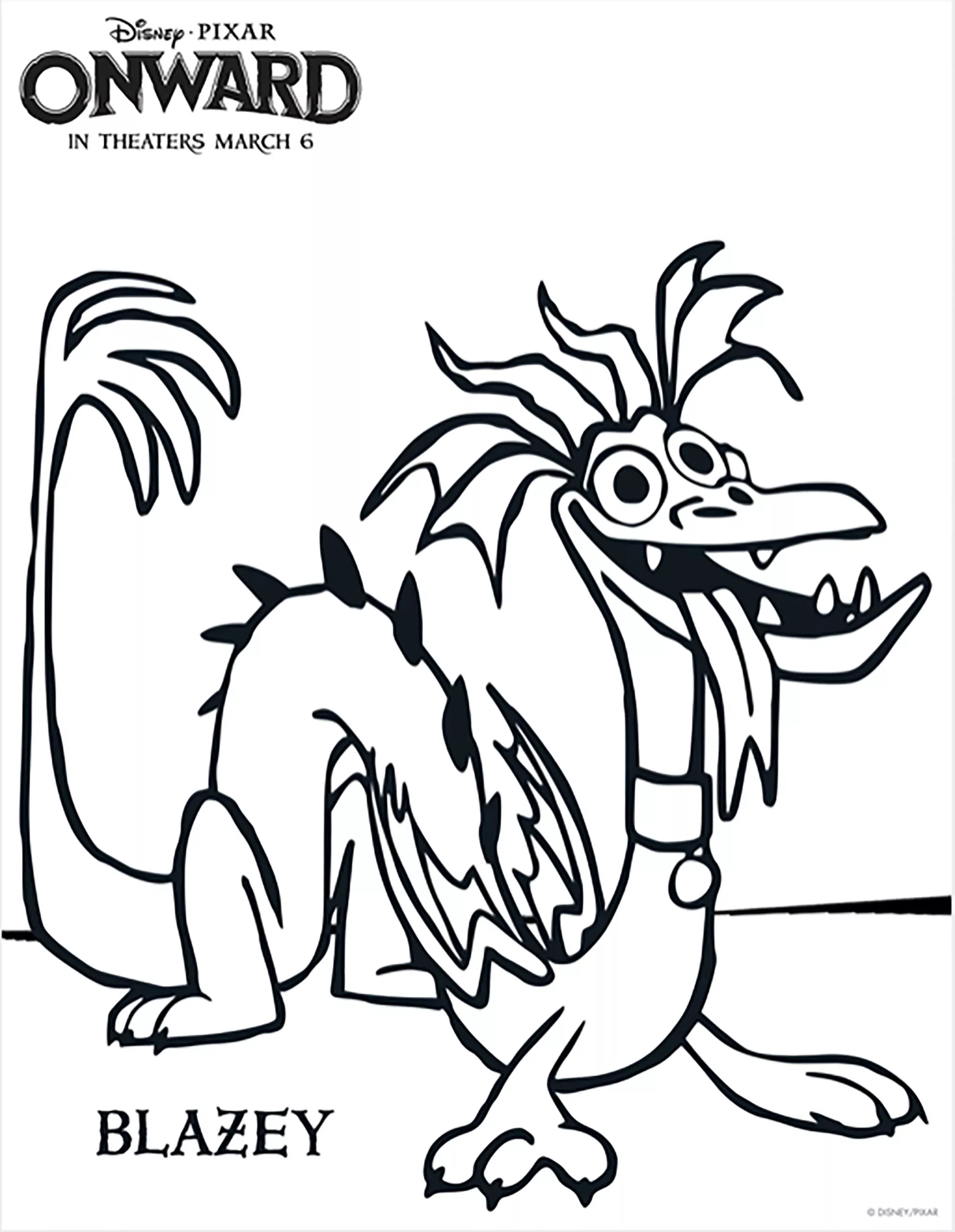 Disegni da colorare di Avanti stampabili per bambini
