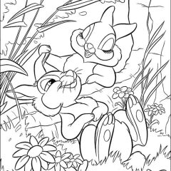 Pagine Bambi da Colorare per bambini