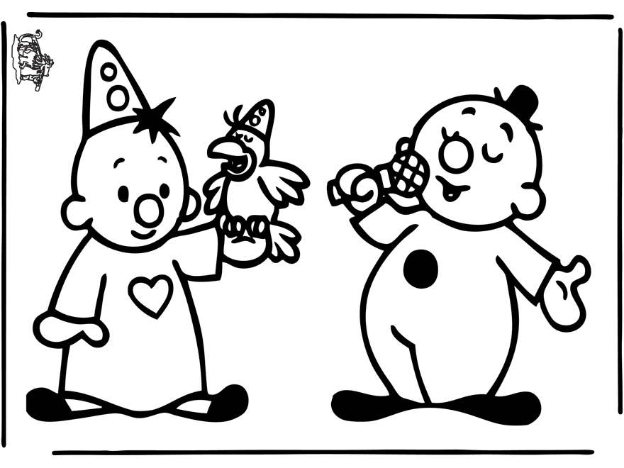 Scarica gratuitamente il disegno da colorare di Bumba.