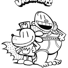 Pagine Capitan Super Slip da Colorare per bambini
