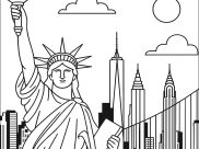 Pagine City da Colorare per bambini