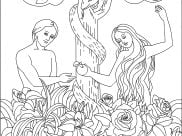 Pagine Cristianesimo da Colorare per bambini