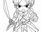 Pagine Demon Slayer da Colorare per bambini