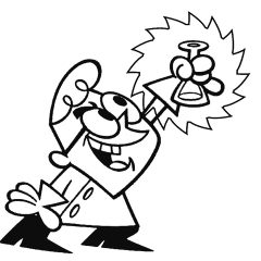 Pagine Dexter da Colorare per bambini