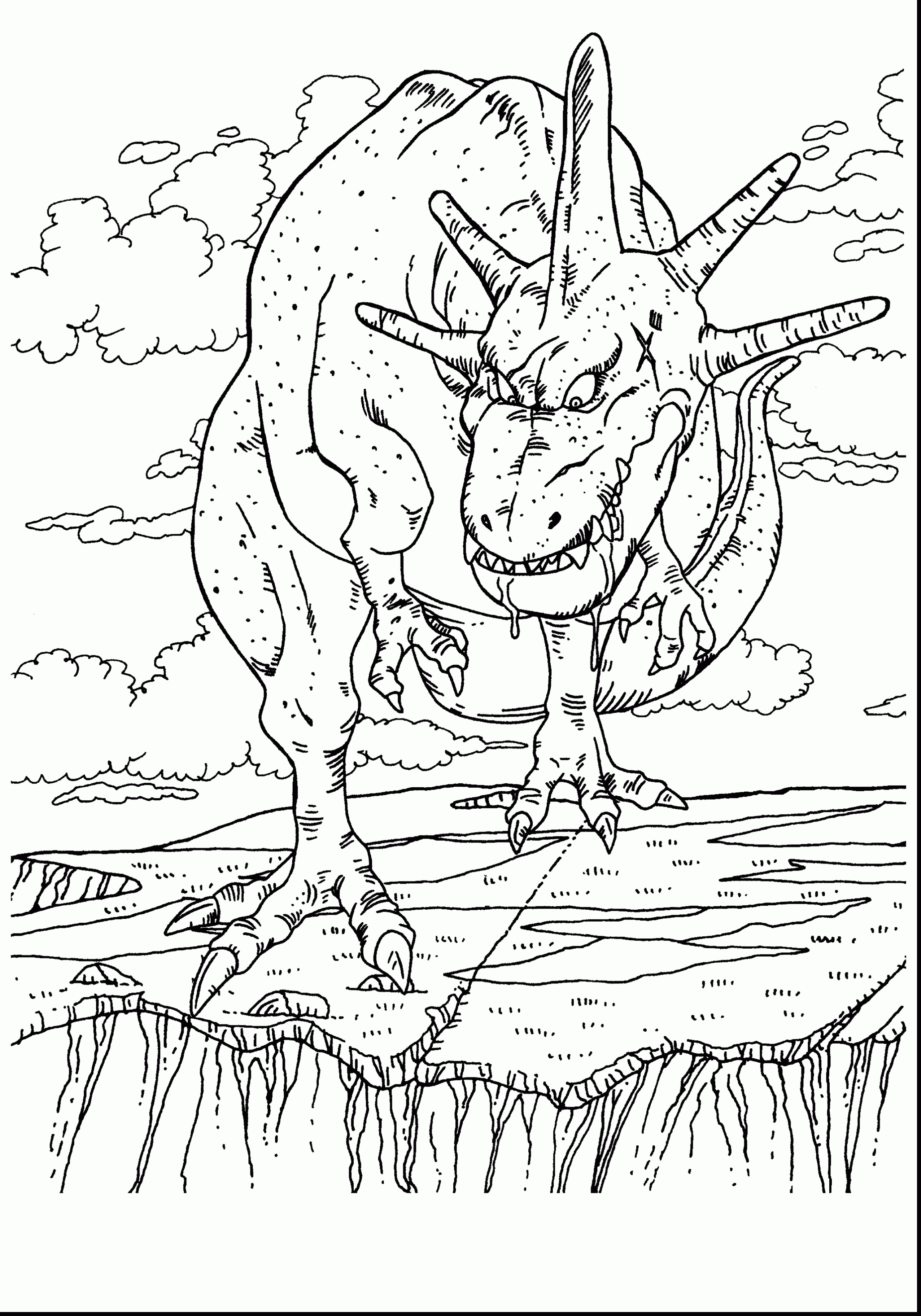 Pagina da colorare gratuita e gratis per bambini con Dragon Ball gratis da scaricare Pagina da colorare gratuita e gratis per bambini con Dragon Ball gratis da scaricare