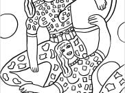 Pagine Fernand Léger da Colorare per bambini