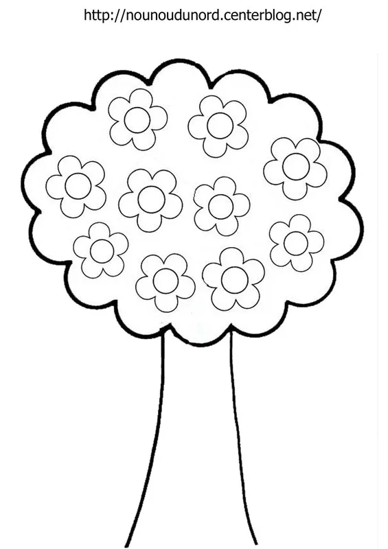 Disegni di fiori da stampare (Pagina da Colorare per bambini)