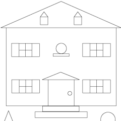 Pagine Forme da Colorare per bambini