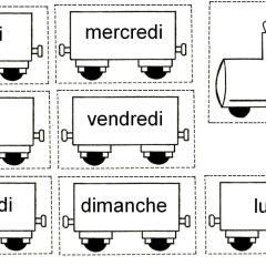 Pagine Giorni della Settimana da Colorare per bambini