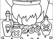 Pagine Hocus Pocus da Colorare per bambini