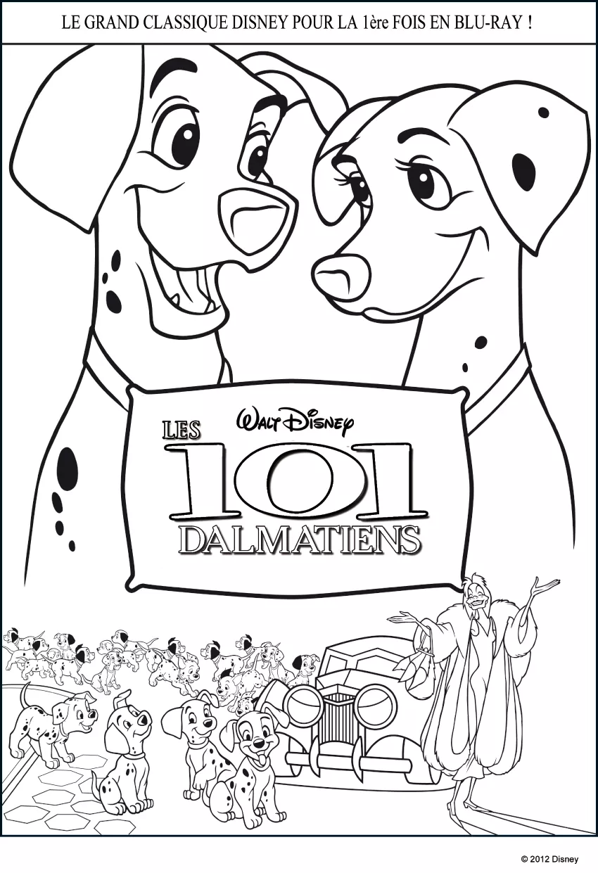 Colorare-101-dalmati-disney-3 (I 101 Dalmatians)