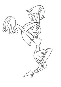 Kim Possible : Disegni da colorare gratuiti di kim-possible da scaricare