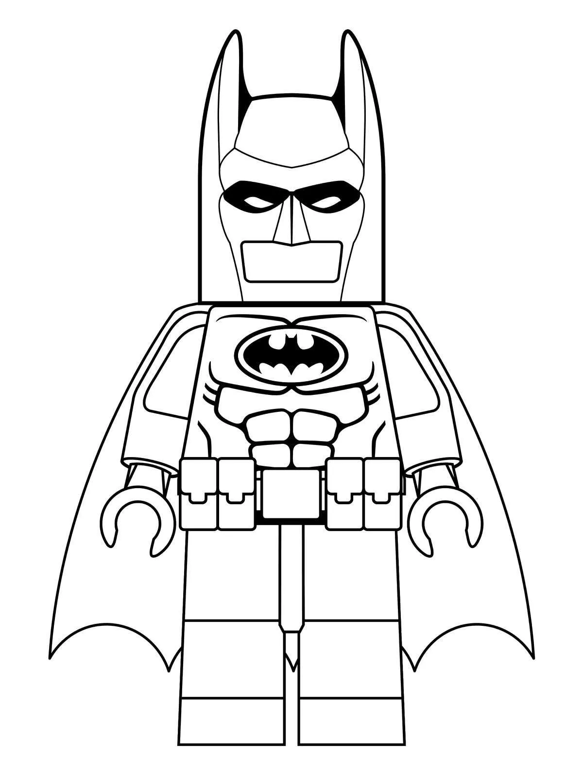 Immagine di Lego Batman da scaricare e colorare