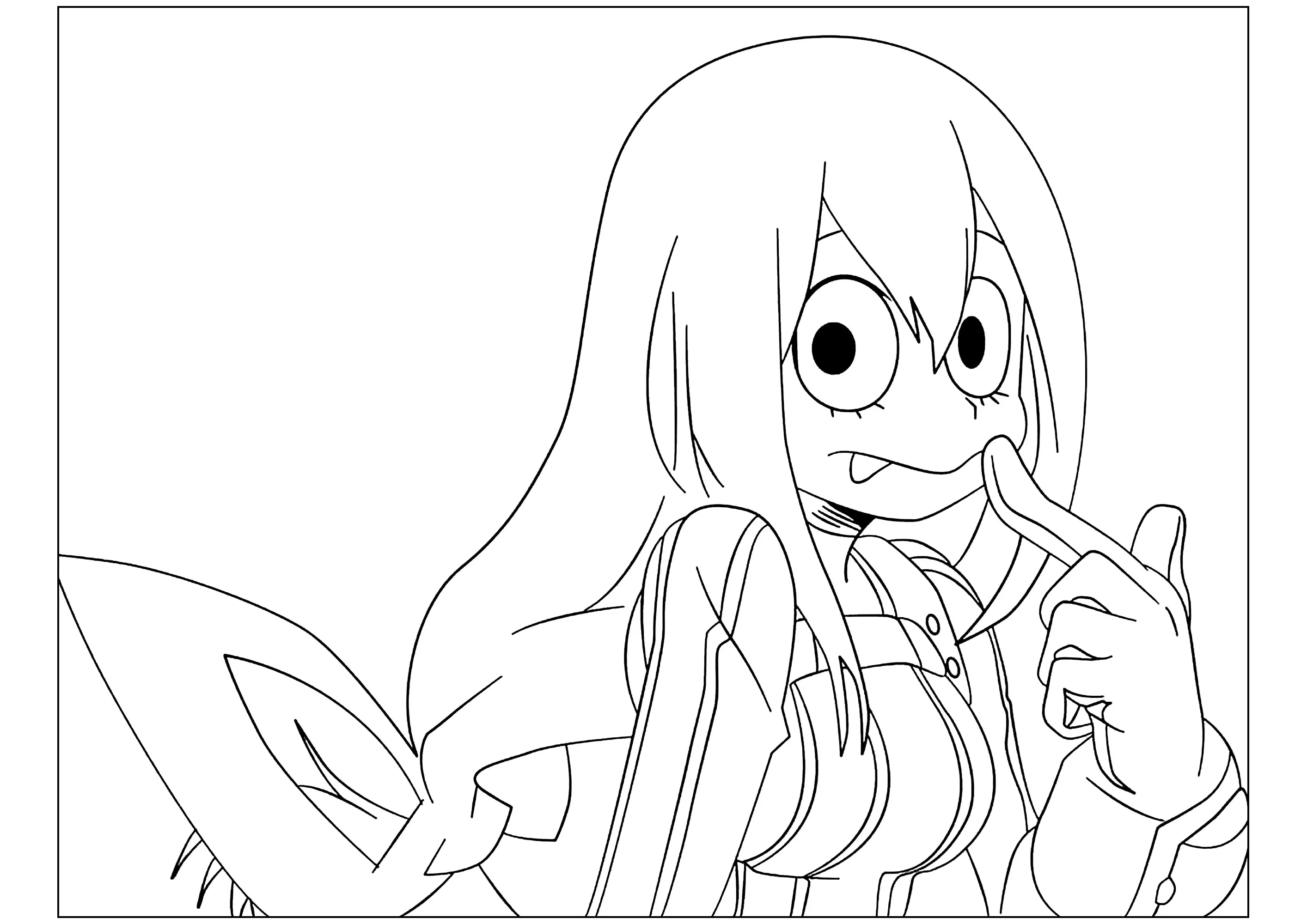 Disegni da colorare per bambini gratuiti di my-hero-academy (My Hero Academy)