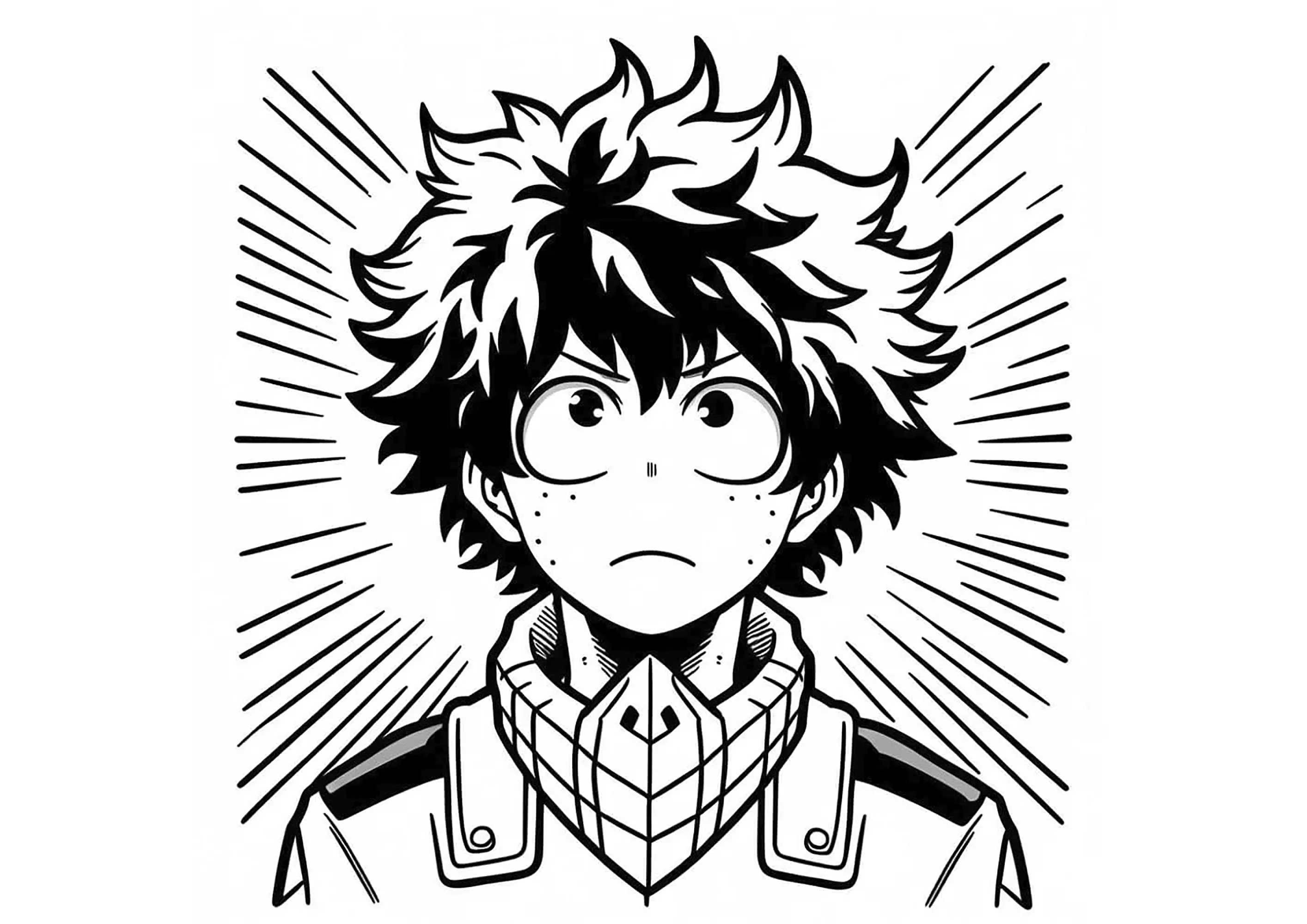 Disegni da colorare di my-hero-academy per bambini (My Hero Academy)