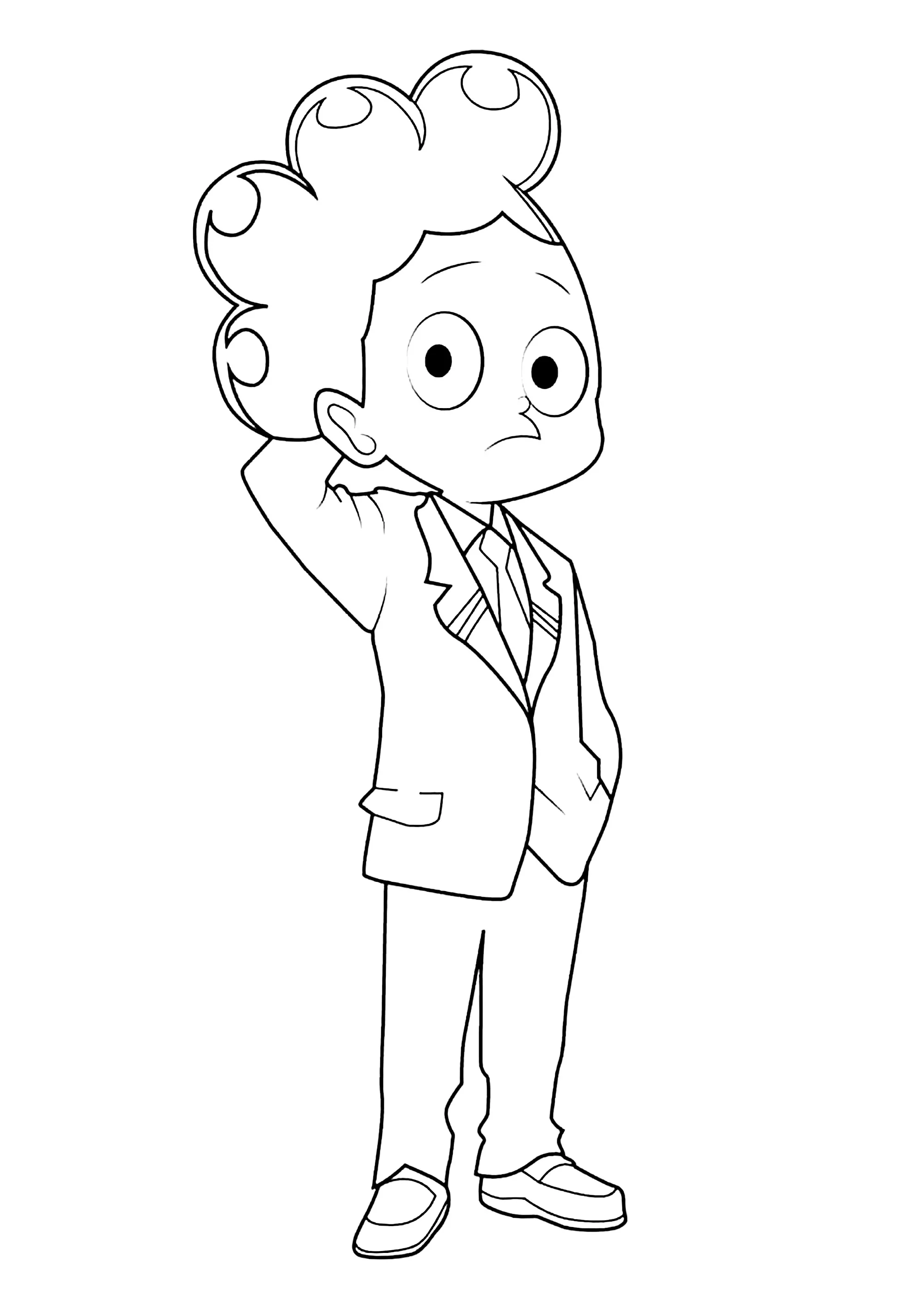 Disegni da colorare gratuiti di my-hero-academy per bambini (My Hero Academy)