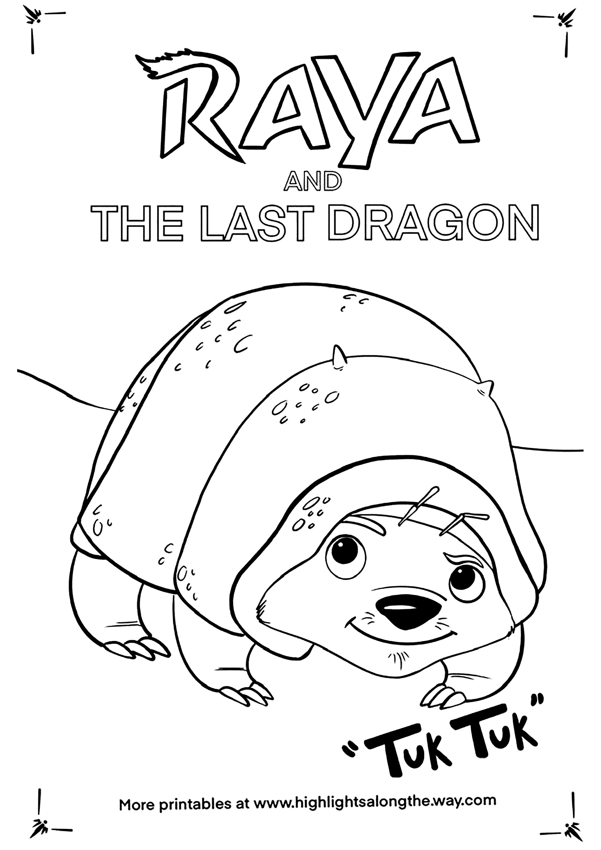 Disegni da colorare per bambini di raya e lultimo drago - 82613 Disegni da colorare per bambini di raya e lultimo drago - 82613