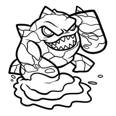 Pagine Skylanders da Colorare per bambini