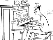 Pagine Soul da Colorare per bambini