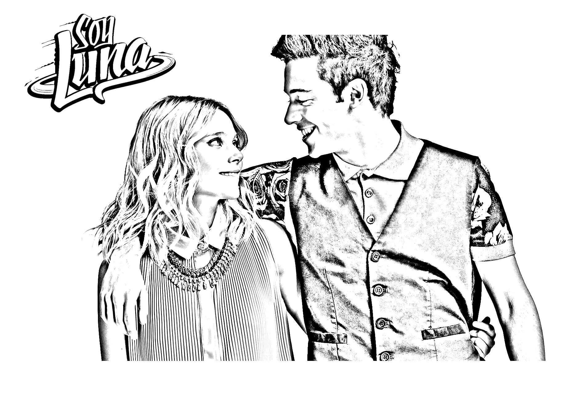 Disegni da colorare di Soy Luna per bambini