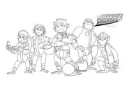 Pagine Space Chimps - Missione spaziale da Colorare per bambini