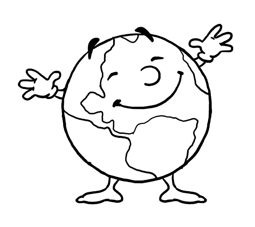 Immagine dello spazio (pianeti, galassia ...) da stampare e colorare. (Spazio Pianeti Galassie)