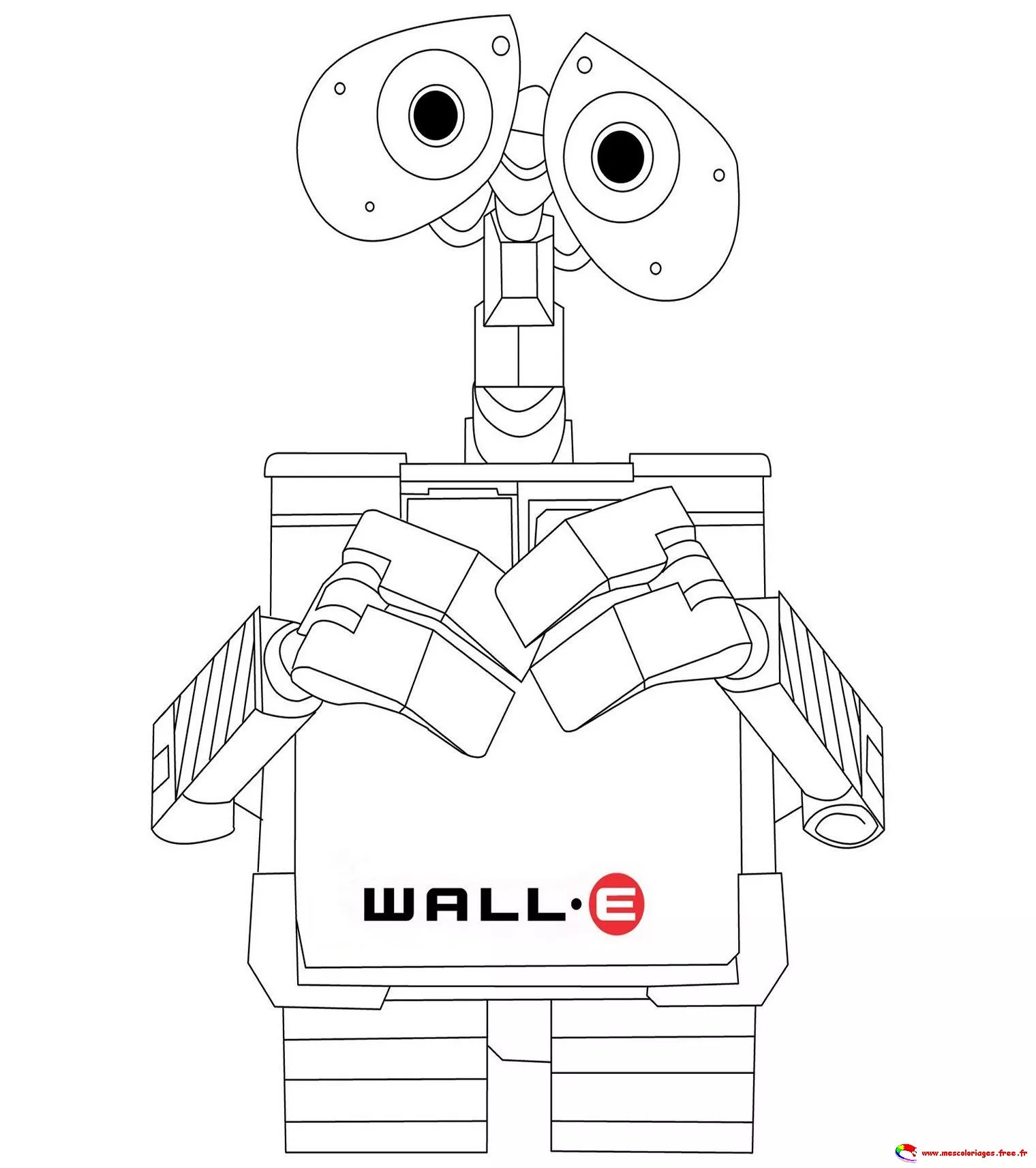 Immagine di WALL-E da stampare e colorare