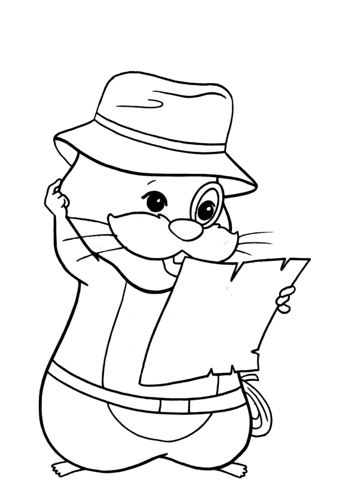 Scarica il libro da colorare di Zhu Zhu Pets.