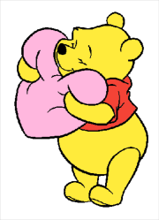 Disegno di Winnie the Pooh da colorare per bambini. をぬった dominique さんの作品