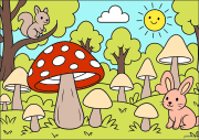 Funghi giganti をぬった 匿名 さんの作品