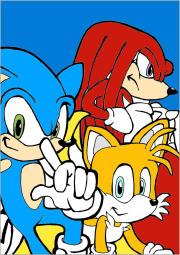 Werk von Anonym nach Sonic, Tails e Knuckles