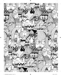 Stranges faces (成人着色 : 无法分类)