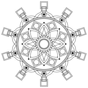 复杂的 曼陀罗 成人着色表下载 (成人着色 : MPC Design)