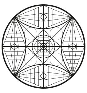 Mandala complexe abstrait (成人着色 : Allan)