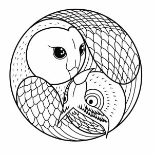 免费 曼陀罗 着色页，适合儿童和成人 (成人着色 : Lucie)