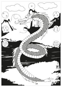 龙珠》中的龙 (成人着色 : 漫画)
