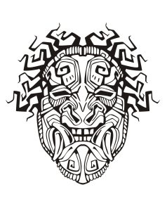 免费 玛雅人、阿兹特克人和印加人 着色页打印 (成人着色 : 玛雅人、阿兹特克人和印加人)