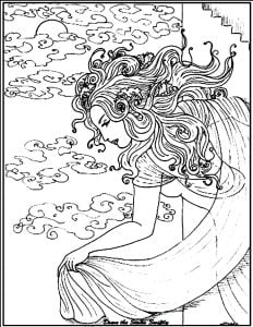 免费 神话传说 着色表下载 (成人着色 : 神话传说)