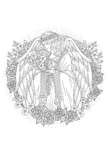 有趣的 神话传说 儿童着色页下载 (成人着色 : 神话传说)