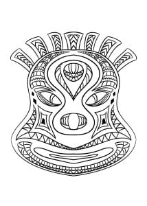 免费 非洲 着色页打印 (成人着色 : 非洲)