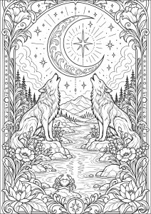 月亮