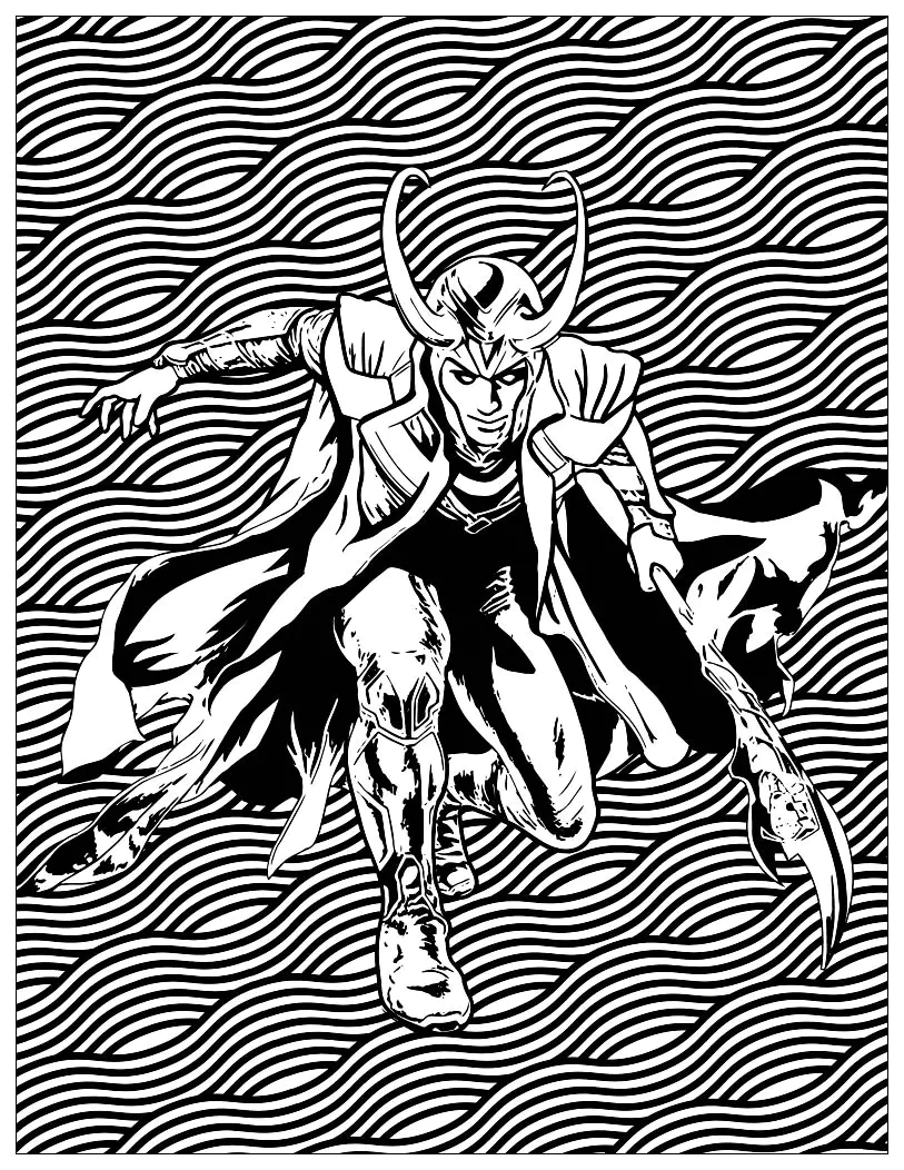 详细的 书籍和漫画 着色表打印 (书籍和漫画)