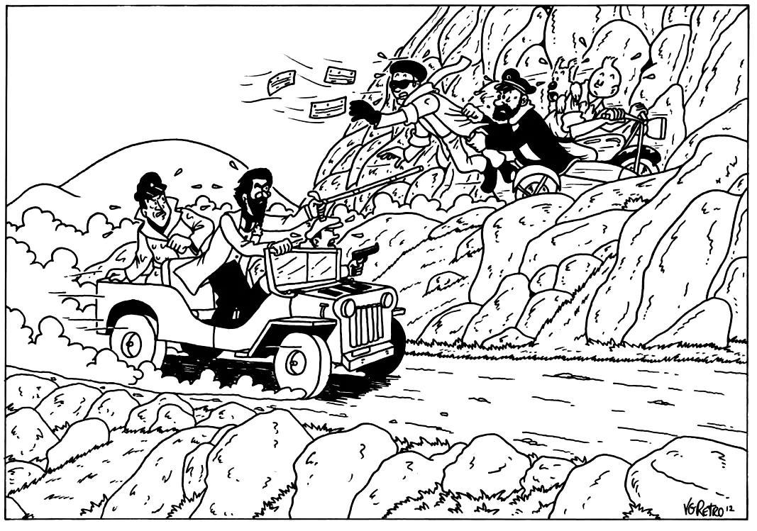 免费 书籍和漫画 着色页打印 (书籍和漫画)
