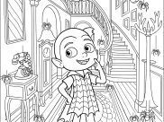Páginas de Vampirina para colorir e imprimir para crianças
