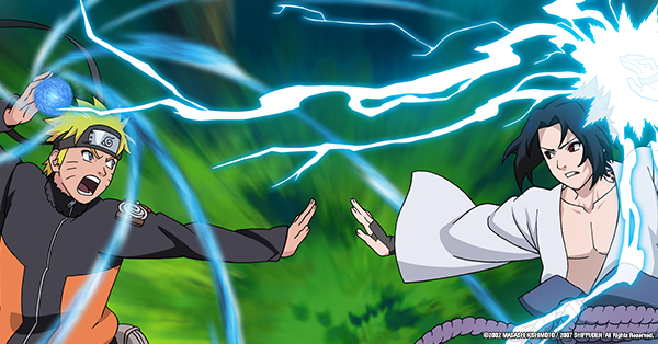 Imagem oficial de Naruto publicada pela VIZ