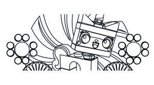 Página de A grande aventura de Lego para colorir e imprimir para crianças : A personagem que as raparigas vão adorar