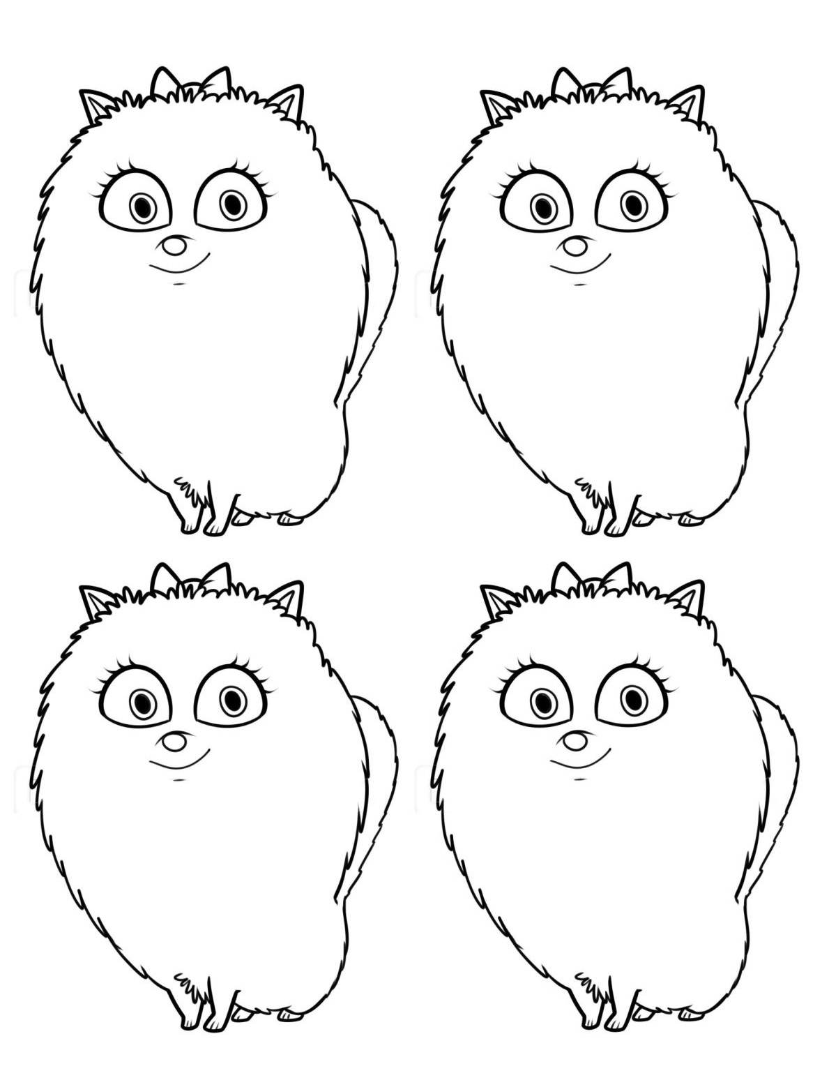 A Vida Secreta dos Nossos Bichos desenho livre para descarregar e colorir A Vida Secreta dos Nossos Bichos desenho livre para descarregar e colorir