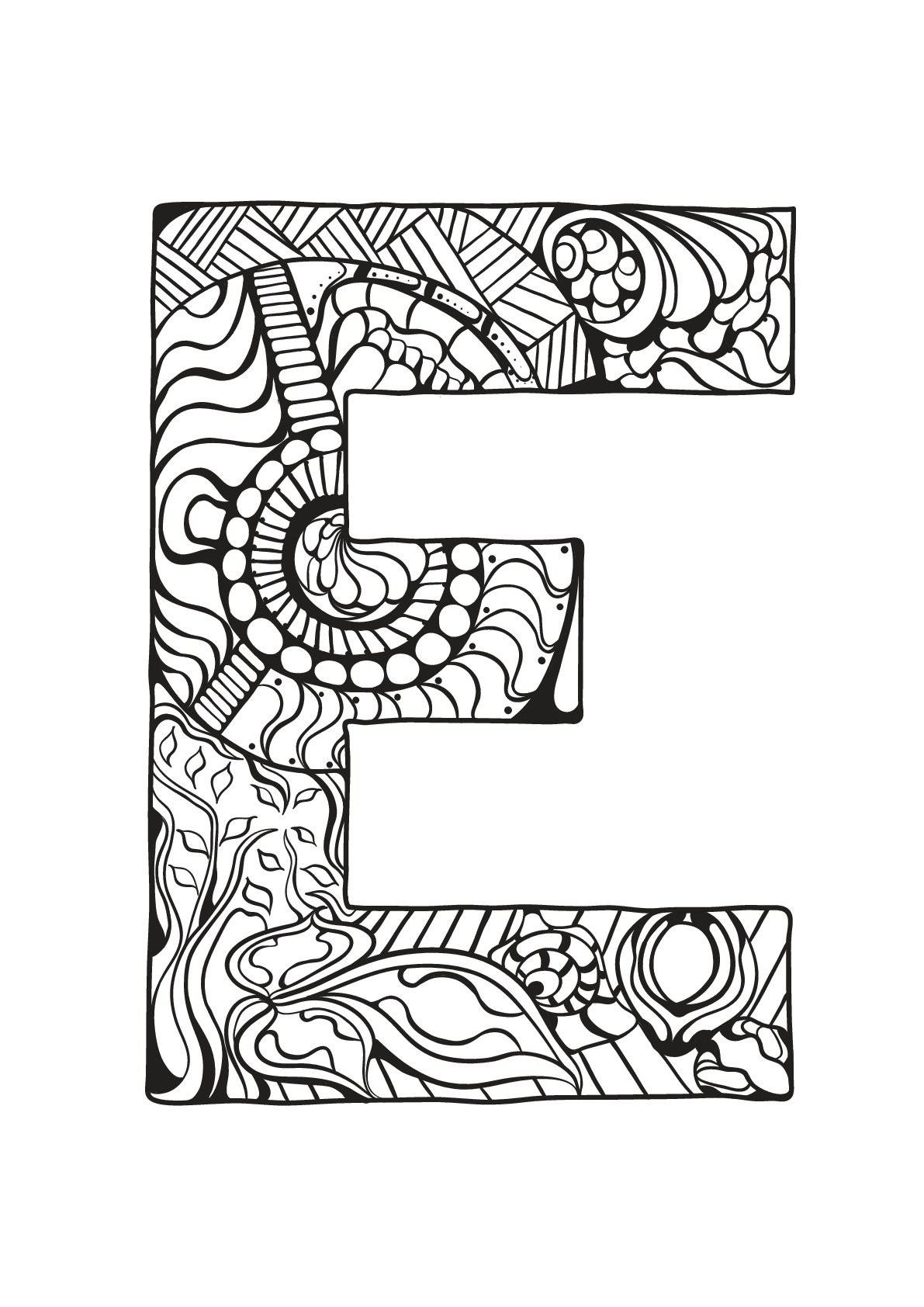 Desenhos incríveis para colorir de Alfabeto para imprimir e colorir Desenhos incríveis para colorir de Alfabeto para imprimir e colorir